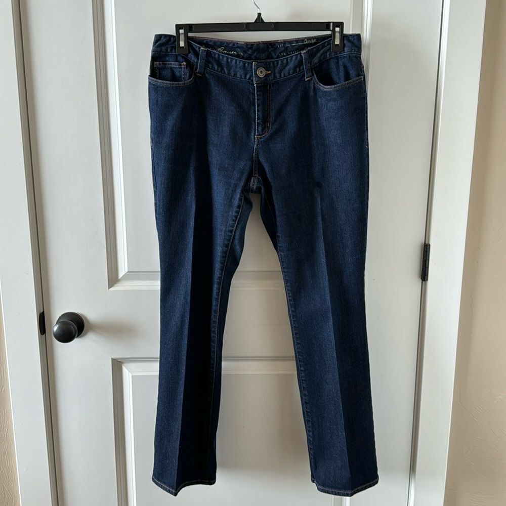 Eddie Bauer Women's Dark Blue Jeans